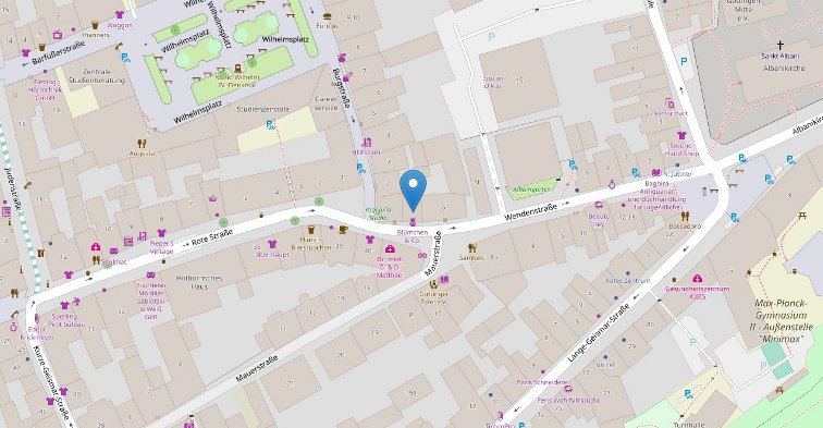 Standort Blümchen & Co.